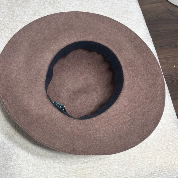 Ralph Lauren 100% wool floppy hat in brown - Picture 8 of 10